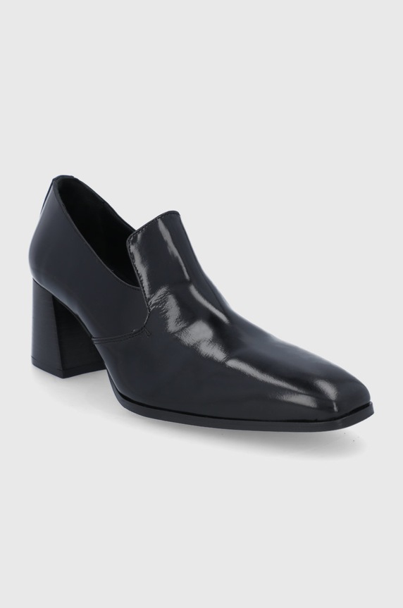 Tiger Of Sweden Czółenka skórzane S69585006 czarny AW21