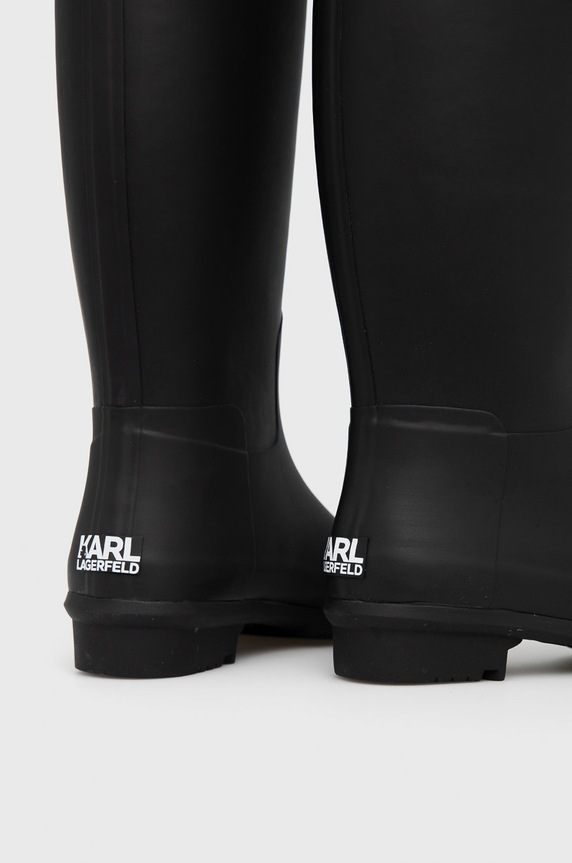 Обувь Резиновые сапоги Karl Lagerfeld KL47090.V00 чёрный