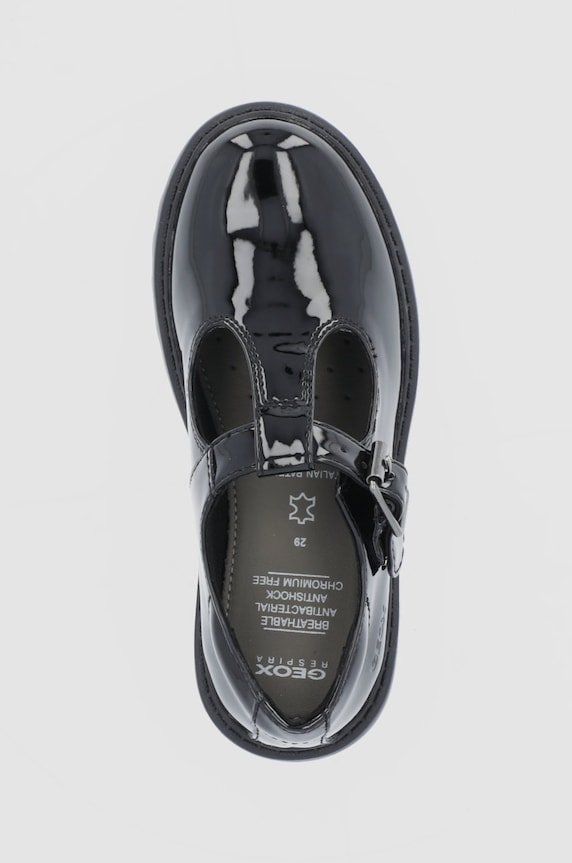 Geox scarpe basse in pelle bambini nero J8420E.000HH.CASE.29.35