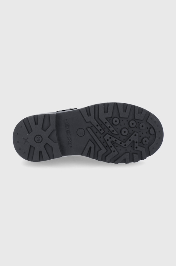 Geox scarpe basse in pelle bambini J8420E.000HH.CASE.29.35 nero