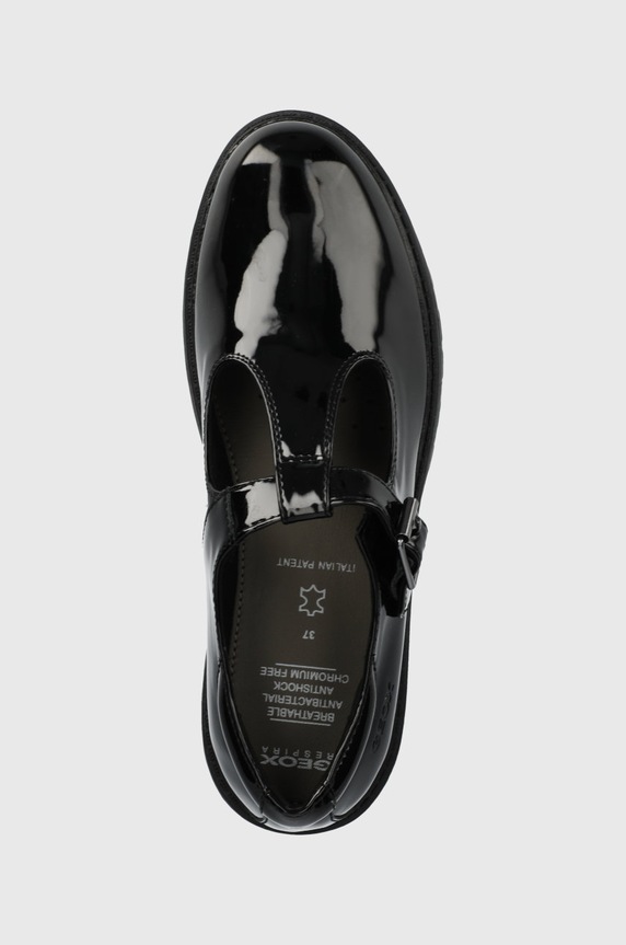 Dječje kožne polucipele Geox crna J8420E.000HH.CASE.36.37