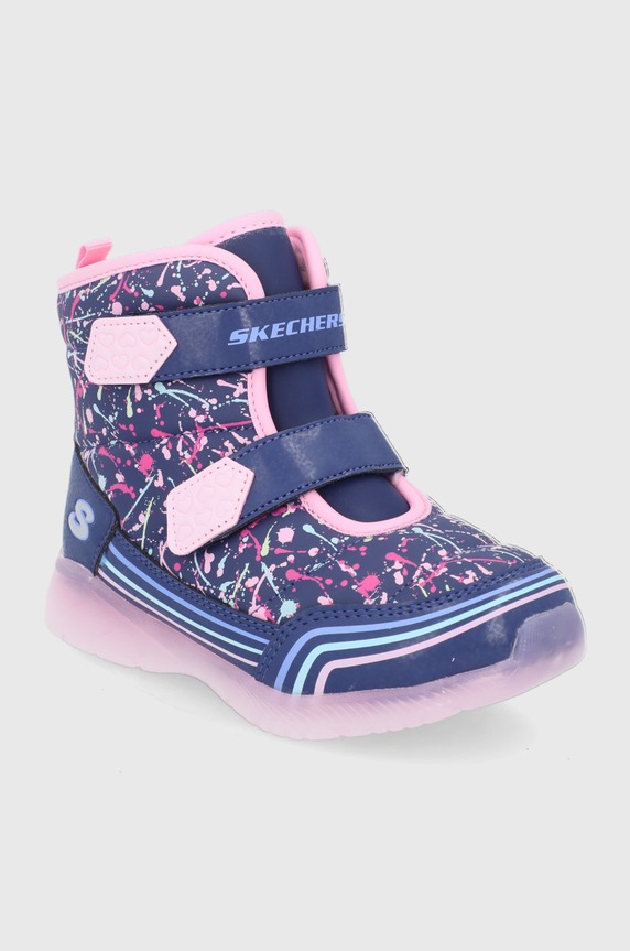 Skechers gyerek hótaposó 302653N sötétkék AW23
