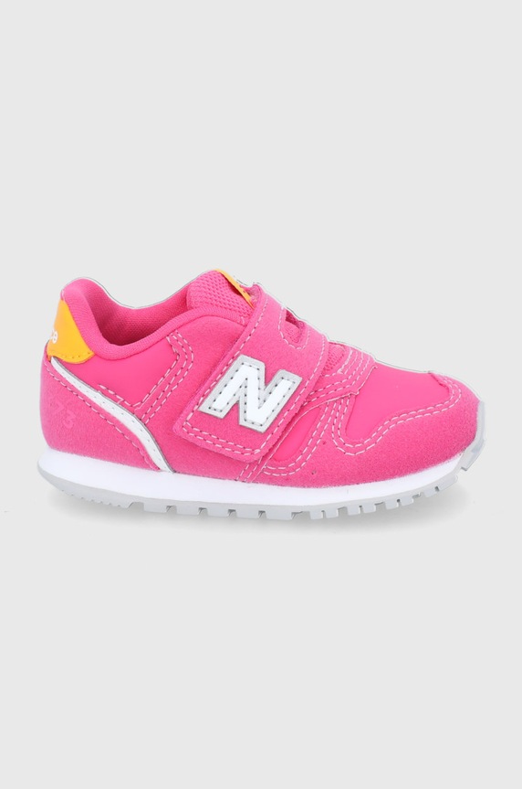 New Balance Buty dziecięce IZ373WP2 syntetyczny różowy IZ373WP2