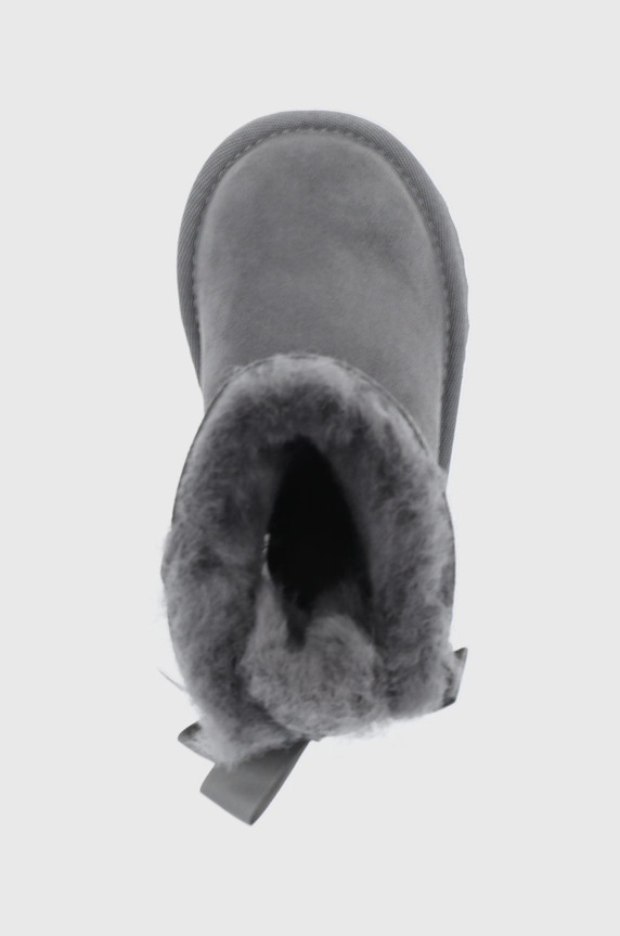 UGG gyerek hócipő velúrból szürke 1017394T.GREY