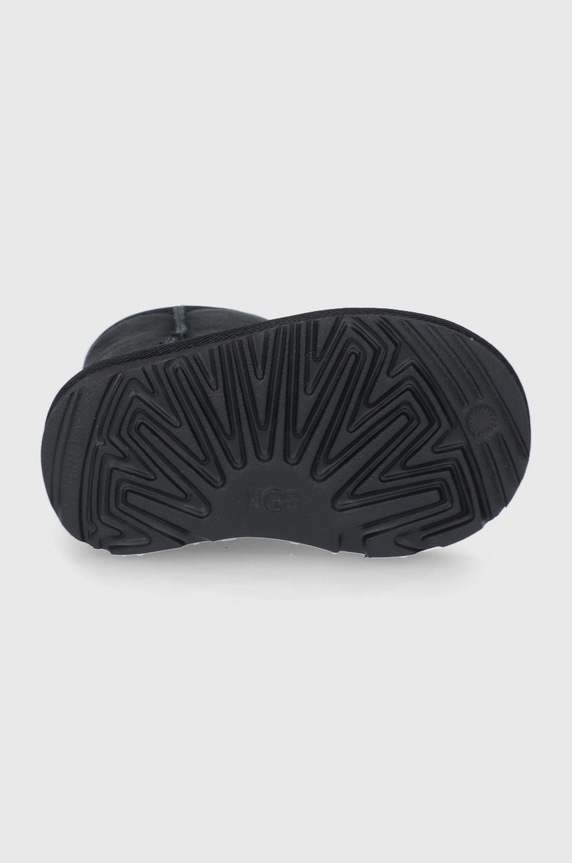 UGG Śniegowce zamszowe dziecięce T CLASSIC II 1017703T.BLK