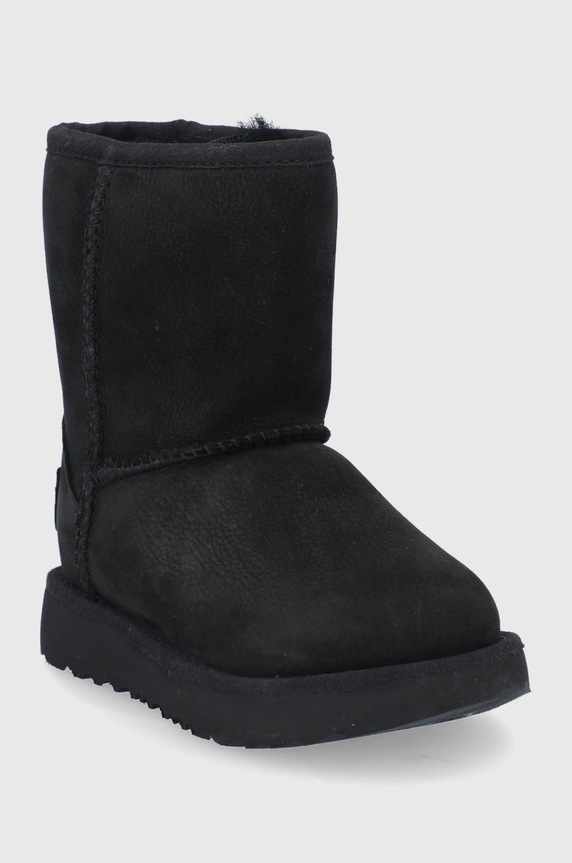 UGG śniegowce dziecięce T CLASSIC WEATHER SHORT 1019646T.BLK czarny AW21