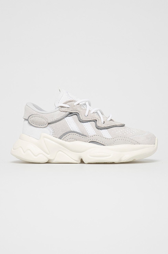 Kožne Tenisice adidas Originals imitacija zrnate kože siva EF6299