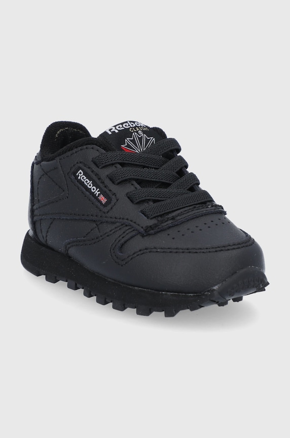 Reebok Classic Buty dziecięce FZ2094 CLASSIC LEATHER FZ2094 czarny AW21