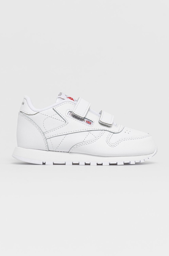 Reebok Classic Buty dziecięce GZ5260 CLASSIC LEATHER imitacja skóry licowej biały GZ5260