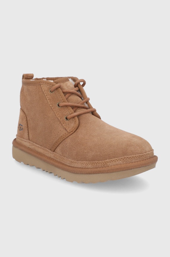 Μπότες σουέτ για παιδιά UGG 1017320K.CHE καφέ AA00