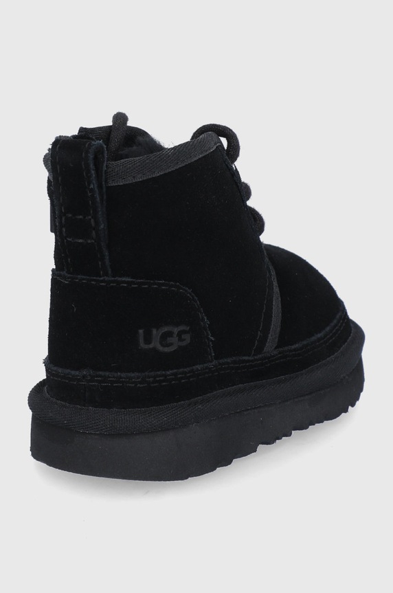 Dječaci Dječje čizme za snijeg od brušene kože UGG 1017320T.BLK crna