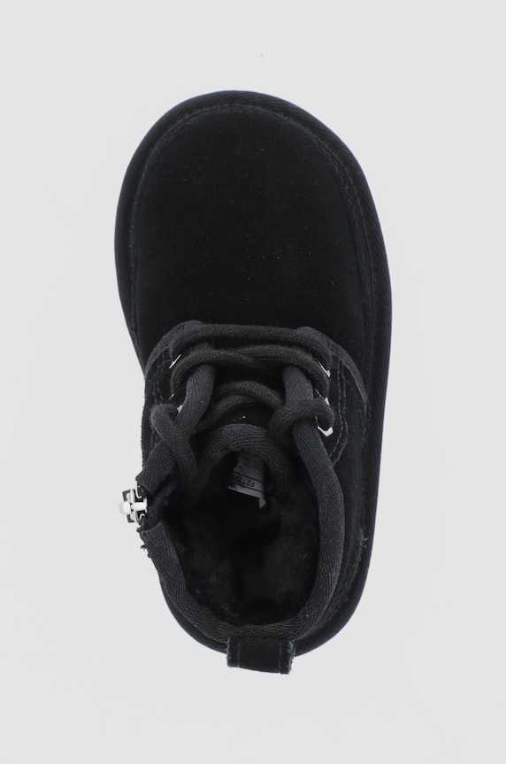 Dječje čizme za snijeg od brušene kože UGG crna 1017320T.BLK