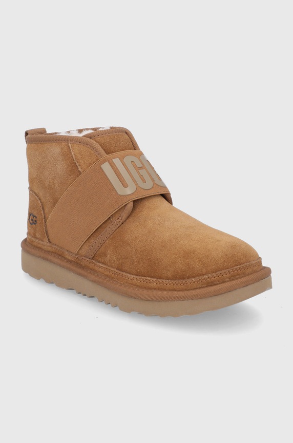 UGG Śniegowce zamszowe dziecięce 1110703K.CHE brązowy AW21