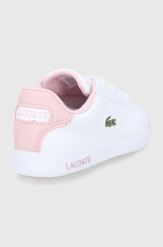 Chłopiec Lacoste Buty dziecięce 41SUC0006.1Y9 41SUC0006.1Y9 biały