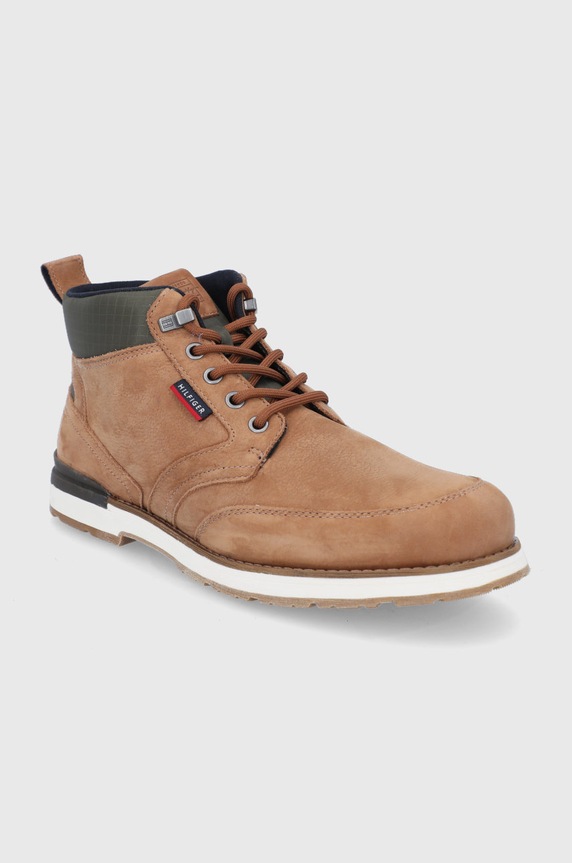 Tommy Hilfiger Buty skórzane FM0FM03776 FM0FM03776 brązowy AW21