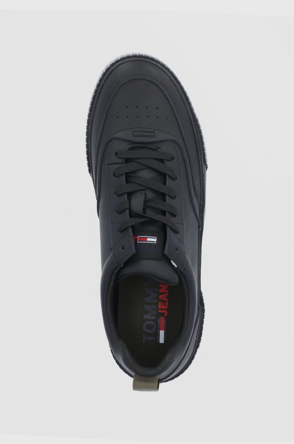 Tommy Jeans Buty skórzane EM0EM00806.BDS czarny EM0EM00806.BDS