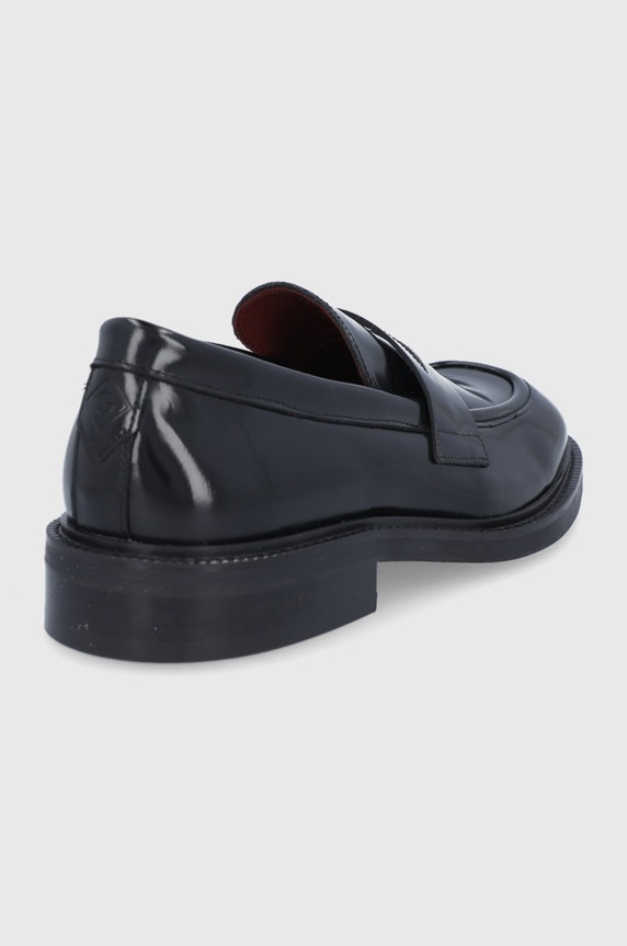 Obuwie Gant Mokasyny skórzane Irwyn 23671188.G00 23671188.G00 czarny