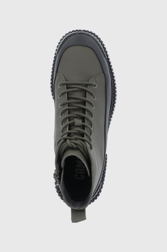 Camper - Bőr cipő Pix zöld K300277.006