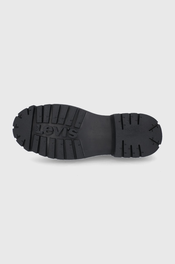 Levi's Buty skórzane D5389.0001 czarny