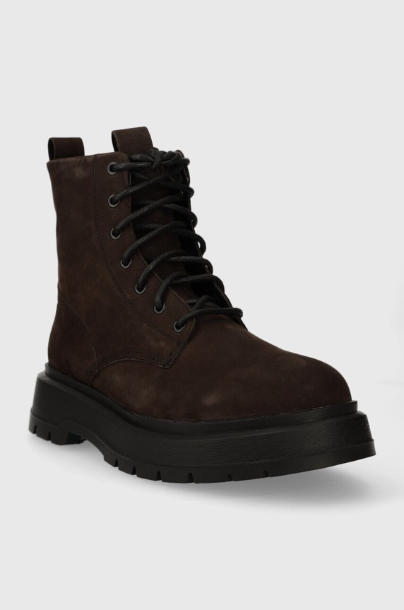 Vagabond Shoemakers buty zamszowe JEFF 5274.150.31 brązowy AW23