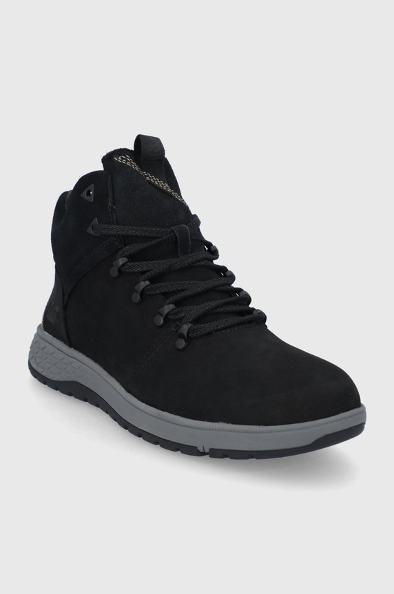 CAT Footwear pantofi de piele întoarsă Zeke Hiker P725138 negru AW21