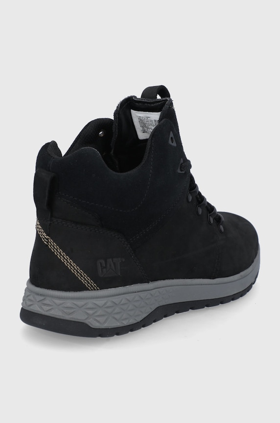Încălțăminte CAT Footwear pantofi de piele întoarsă Zeke Hiker P725138 negru