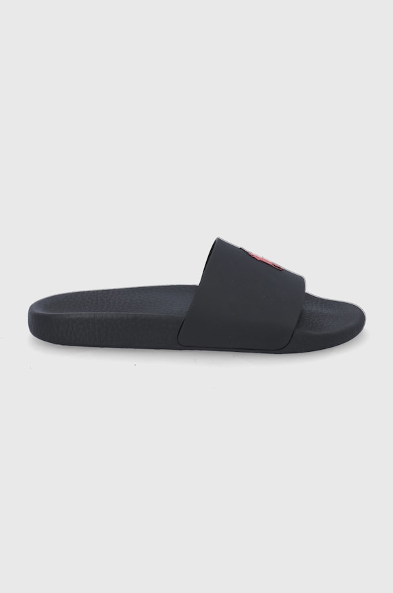Polo Ralph Lauren Klapki Polo Slide czarny 809852071004.001