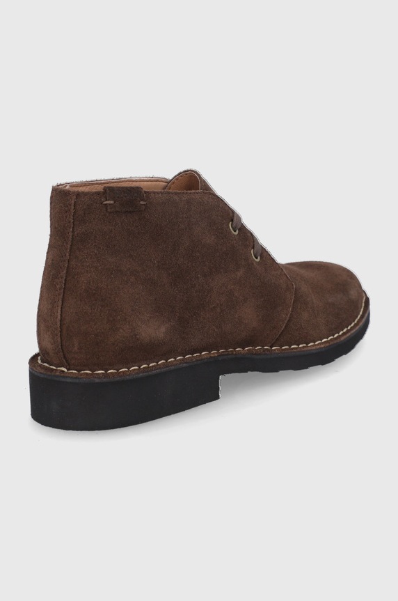 Obuv Semišové poltopánky Polo Ralph Lauren TALAN CHUKKA 803759747004.200 hnedá