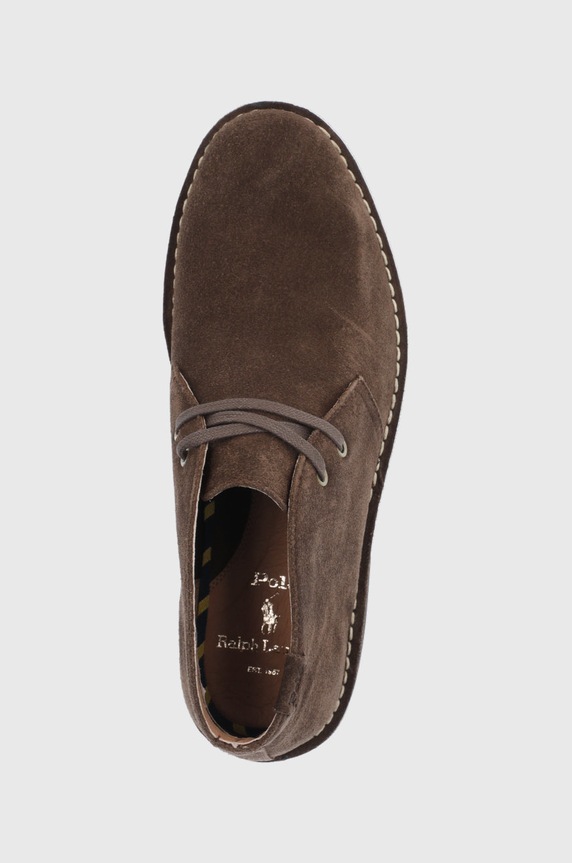 Semišové poltopánky Polo Ralph Lauren TALAN CHUKKA hnedá 803759747004.200