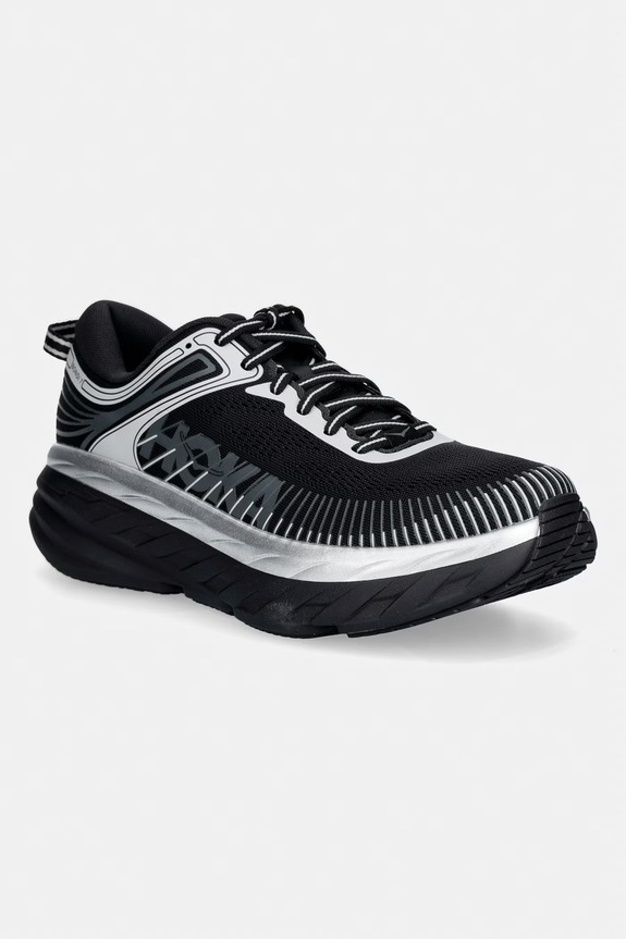 Hoka One One buty BONDI syntetyczny czarny 1110518