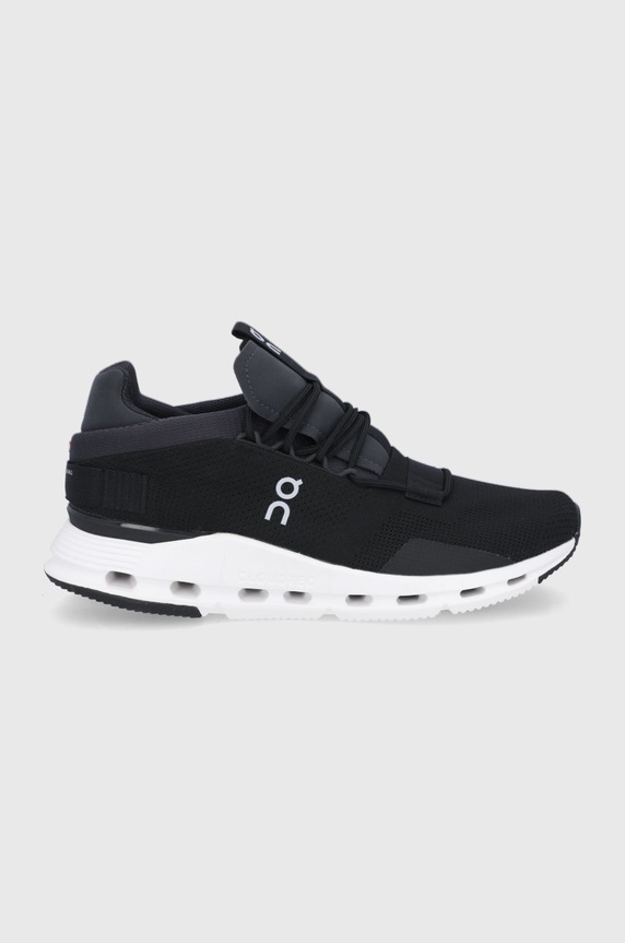 On sneakersy CLOUDNOVA syntetyczny czarny 2699116