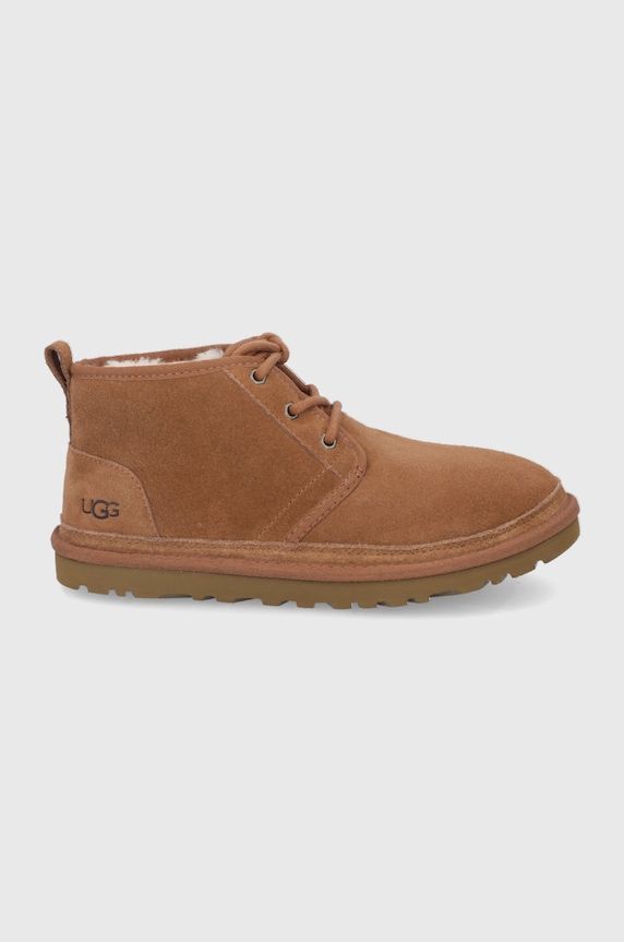 UGG scarpe in camoscio isolamento sintetico marrone 3236.CHE