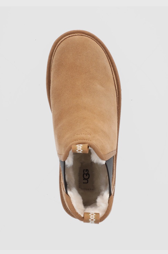 UGG magasszárú cipő velúrból Neumel Chelsea barna 1121644.CHE