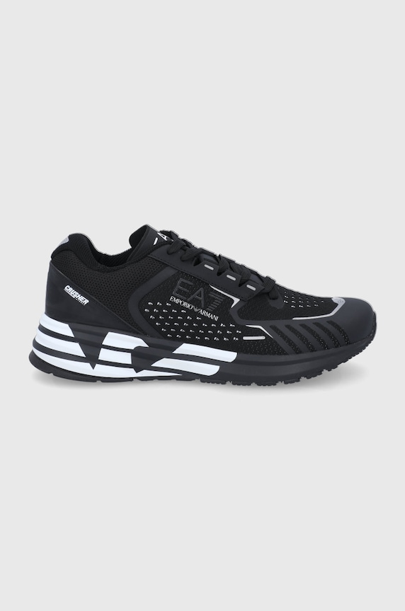 Topánky EA7 Emporio Armani textilný čierna X8X094.XK239.A120
