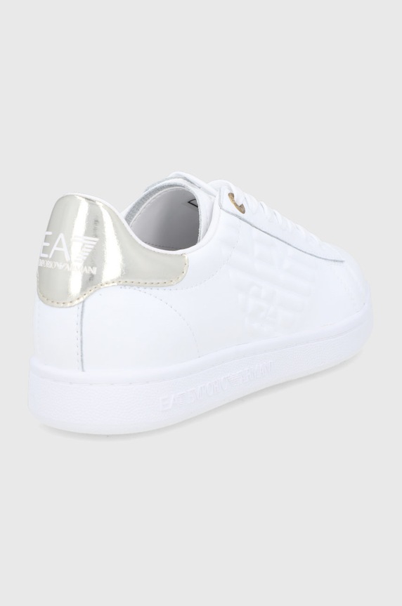 Obuwie EA7 Emporio Armani Buty skórzane X8X001.XCC51.R579 X8X001.XCC51.R579 biały