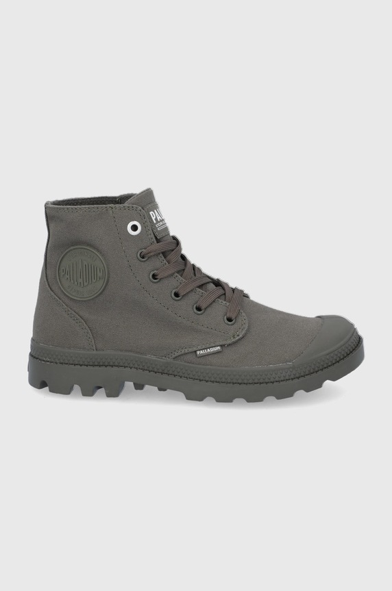 Palladium Trampki płaska zielony 73089.325.M