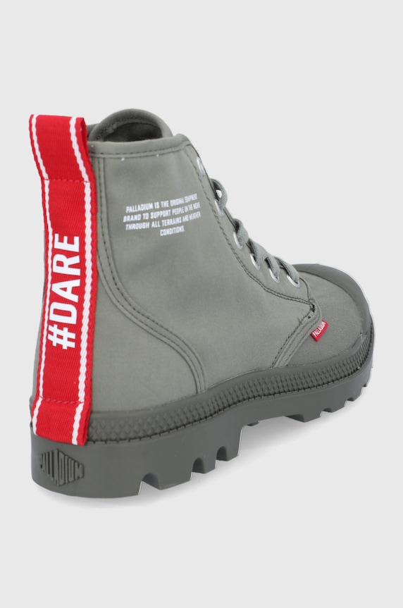 Obuwie Palladium Trampki 76258.325.M zielony