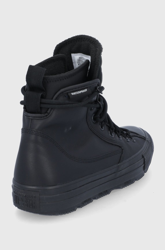 Boty Kožené kecky Converse Chuck Taylor All Star Terrain High Top 168864C.BLACK černá