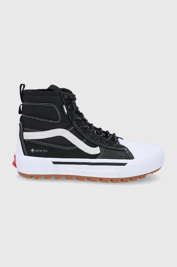 Πάνινα παπούτσια Vans UA SK8-Hi Gore-Tex δέρμα σαμουά μαύρο VN0A5I111KP1