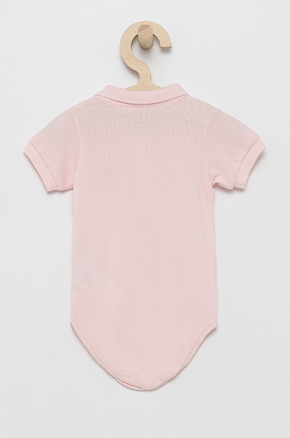 Lacoste Body niemowlęce 4J6963 4J6963 różowy AW24