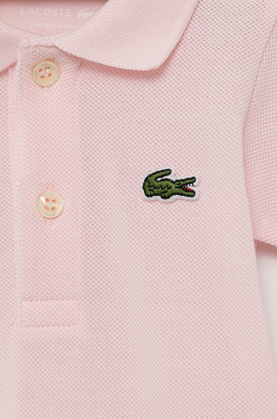 Chłopiec Lacoste Body niemowlęce 4J6963 4J6963 różowy