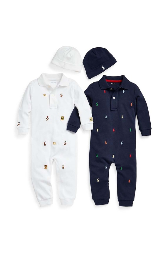 Chlapec Dupačky pre bábätká Polo Ralph Lauren 320570117001 tmavomodrá