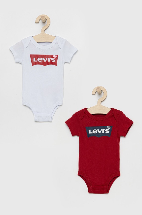 Bodi za bebe Levi's Proizvod za bebe bijela NL0243.CO.K