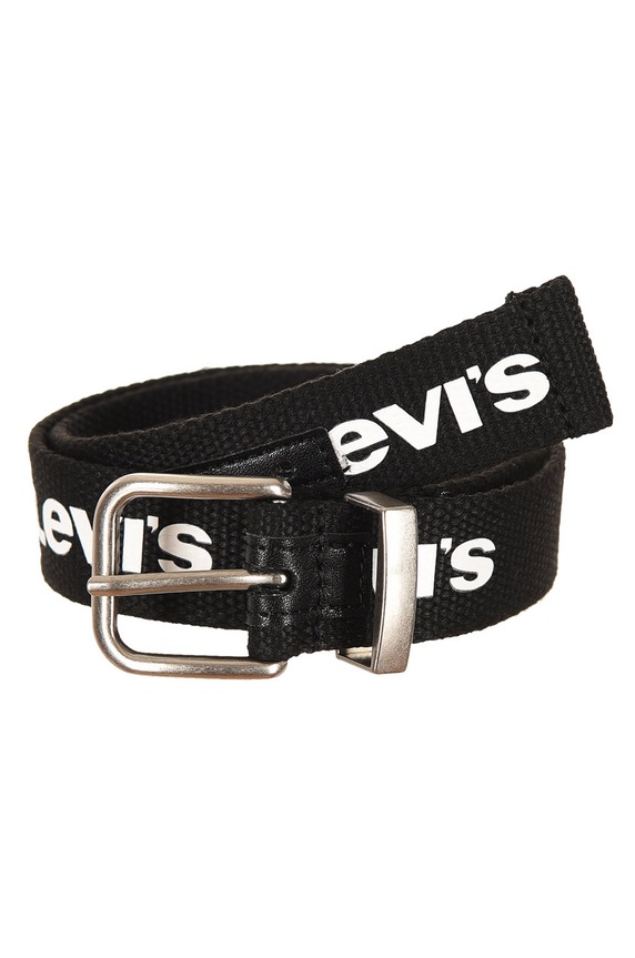 Παιδική ζώνη Levi's μαύρο 9A6900.CO.B