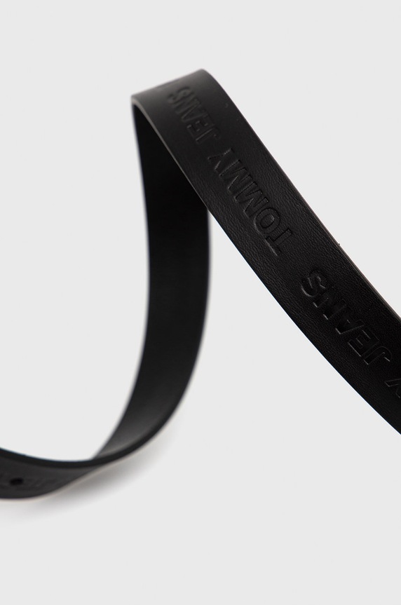 Tommy Jeans Pasek skórzany AW0AW10696.4890 AW0AW10696.4890 czarny AW21