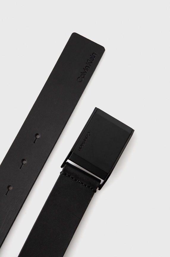 Calvin Klein Pasek skórzany K50K507415.4890 czarny AW21