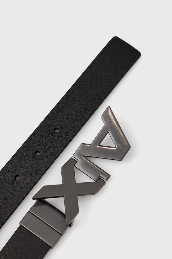 Kožený pásek Armani Exchange 951058.CC505.NOS černá AA00