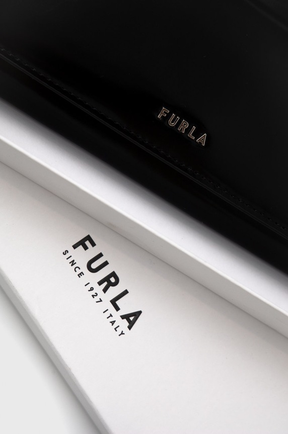 Furla Portfel skórzany czarny WP00153.T20000.O6000