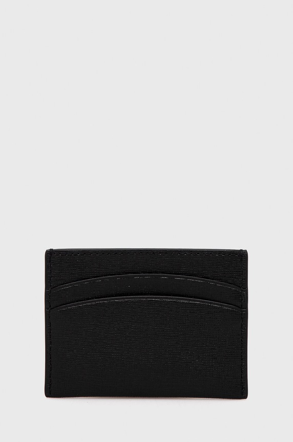 Αξεσουάρ Δερμάτινο πορτοφόλι Tory Burch 84070.001 μαύρο