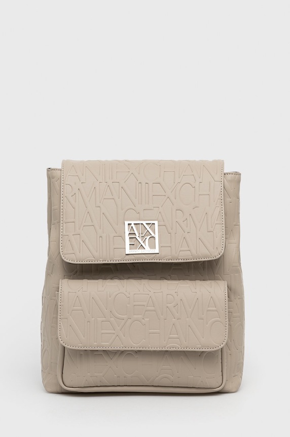 Armani Exchange Plecak 942660.CC793.NOS nie mieści A4 beżowy 942660.CC793